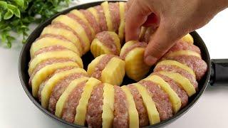 The recipe with minced meat will surprise everyone! Simply delicious and filling!