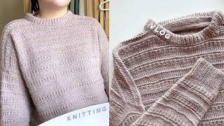 첫 영문도안 도전기! 마페띵 18번스웨터/라라뜨개 캐시5/마이페이보릿띵스My Favourite Things Sweater  No.18/뜨개브이로그/knittingvlog