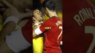 Ronaldo Slapped The Player  || Must Watch || #shorts #ronaldo