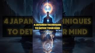 4 Japanese techniques to detox your mind #mindfulness #japaneselesson #lifeimprovementtips