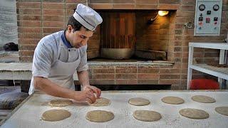 Relax and enjoy baking Barbari bread by watching this video| baking bread in Iran