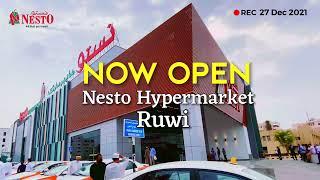 Now Open Nesto Hypermarket Ruwi 