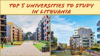 Top 5 Universities to study in Lithuania | லிதுவேனியாவில் படிக்க சிறந்த 5 பல்கலைகழகம்(@namneram2533 )