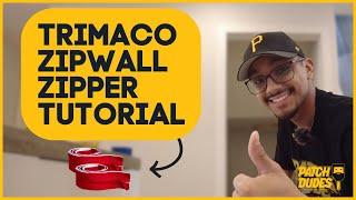 5 MINUTE TRIMACO ZIPWALL ZIPPER TUTORIAL WITH PATCH DUDES