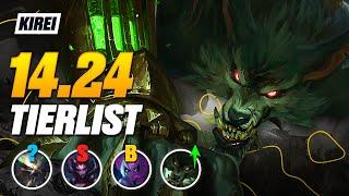 NEW TIER LIST Patch 14.24 - League of Legends | Kirei