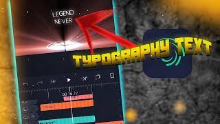 TYPOGRAPHY TEXT EDITING Alight Motion || free fire video editing