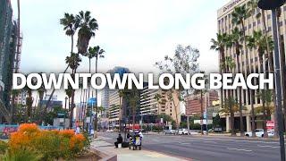 Exploring Downtown Long Beach, California USA Walking Tour #longbeach #downtownlongbeach