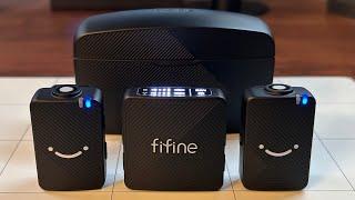 The New FIFINE M9 Wireless Lavalier Mic! Unboxing and Review