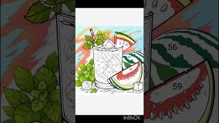 Colouring drawing #shortfeed #coloringbooks #coloringideas #coloringpages #youtube #coloring