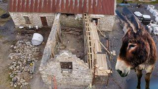 A Step Closer To A Roof On The Ruin & Toby Gets A Gate!