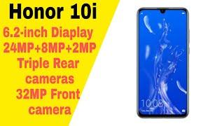 Honor 10i with Kirin 710SoC, 32MP selfie camera, and triple rear camera setup leaked l Price, Specs.