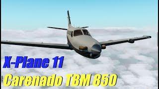 X-Plane 11 - Carenado TBM 850 | KPHL to KJFK (IFR)