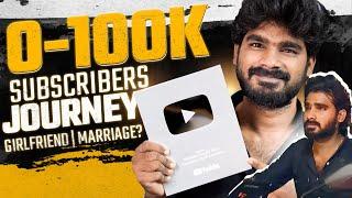 My JOURNEY to 100K Subscribers | Thank You EveryOne | in Telugu