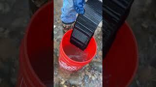 Sluice Gold Prospecting ️ #goldprospecting #oro #goldnugget #findinggold #emas