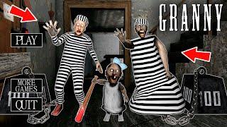 Playing Granny-Prisoner vs Grandpa vs Bad Small Granny | NEW Update - Gameplay Animation (p.11)