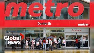 Metro, Unifor reach tentative deal for striking grocery workers in Toronto