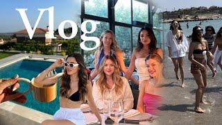 YOUTUBER TATİLİMİZ KIZLARLA MERAK EDİLEN EV SOHBETLERİMİZ ️ ⎜MANGAL SOFRAMIZ , BEACH  VLOG