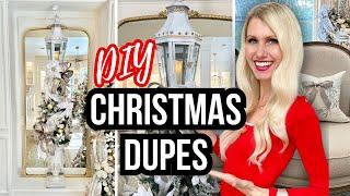 *CHRISTMAS DECOR DUPES* HIGH-END HOLIDAY LOOK For HUNDREDS LESS!