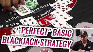 PERFECT Blackjack Basic Strategy - Blackjack Tutorial