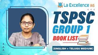 TSPSC Group1 Book List (English + Telugu Medium) ||Mana La Excellence