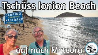 #262 tschüss Ionion Beach, Sturm bei Patras, Richtung Norden