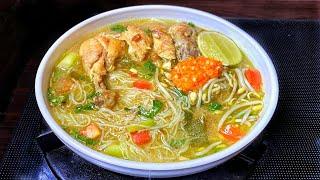 SOTO AYAM BUMBU SEDERHANA NIKMAT, RAHASIANYA  DUA BAHAN INI