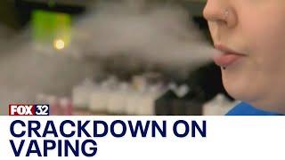 Law enforcement urge crackdown on flavored vapes