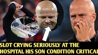 Liverpool Manager Arne Slot Breaks Down in Tears Following Son's Accident