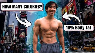 Full Day of Eating to Maintain 10% Body Fat in New York City (at 135lbs)