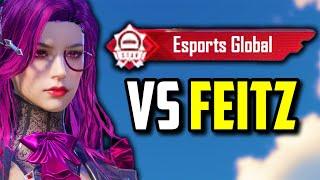 FEITZ VS PRO ESPORTS PLAYERS!! | PUBG Mobile