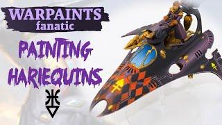 How to Paint Harlequin Starweaver for Warhammer 40k using Army Painter's Warpaint Fanatic