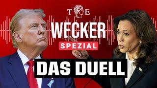 Das Duell: TE Wecker Spezial zur Diskussion von Donald Trump und Kamala Harris