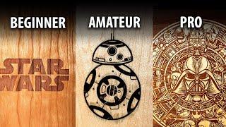 3 Levels of Laser Engraving - Beginner to PRO