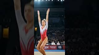 The final Routine: Grace, power, and précision on the world stage #artisticgymnastic #gymnasticfinal
