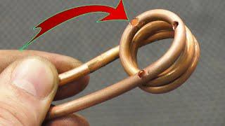 Few people know this secret of copper tube! Great DIY idea!