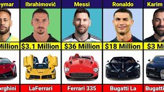 Most EXPENSIVE Car Of Famous Football Players