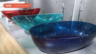 KKR Sanitary Ware Workshop丨Specializing in Design and Supply Solid Surface Basins and Bathtubs