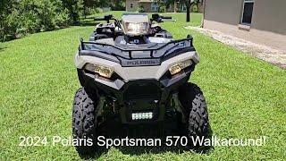 2024 Polaris Sportsman 570 Walkaround!(500 Miles)