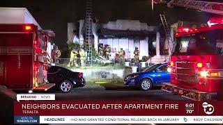 Teralta apartment fire