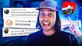 Como VENCER O MEDO de Gravar Vídeos para Youtube