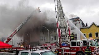 5th Alarm Fire in a Pharmacy (Multiple Buildings Involved) Bayonne New Jersey 11/22/24