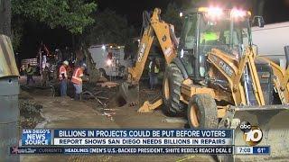 City voters may decide fate of billions of dollars in infrastructure repair projects