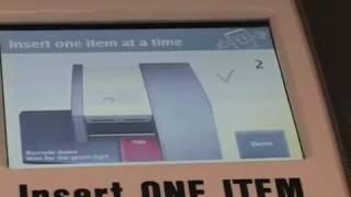 Queens Library   Self Check out and Self Return Unit   YouTube