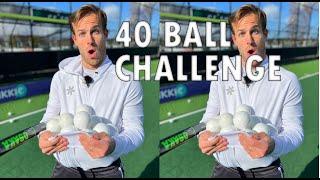 40 ball challenge! Hertzberger TV Field Hockey tutorial