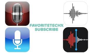 iPhone Voice Memos Evolution 