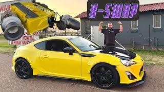 Honda K swapped GT86 is INSANE!