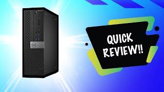 Dell OptiPlex 3040 SFF Desktop Review | High Quality Affordable Desktop