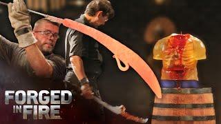 Forging the EXTREMELY CHALLENGING Kelewang | Forged in Fire | Beat the Unbeaten (S10)