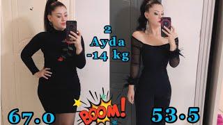 NASIL ZAYIFLADIM ? -14 kg verdim ! Sporsuz Diyetsiz Aç kalmadan kalıcı kilo verme yöntemi️