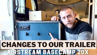 Airstream Basecamp 20X Modifications and Changes to our trailer!